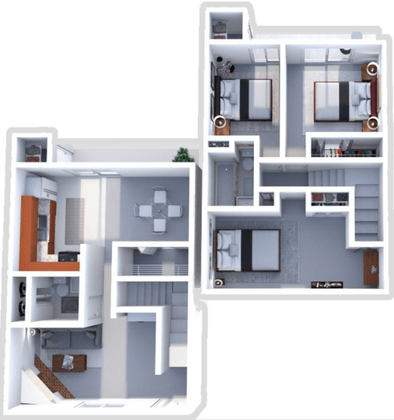 1, 2, & 3Bedroom Apartments & Townhomes Mehlville, MO Apartments
